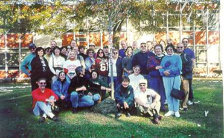 Class of '68 and families dedicate memorial tree