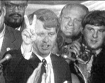 Robert F. Kennedy claims Primary victory